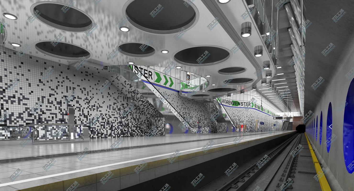 images/goods_img/20210319/Wilhelminaplein Metro Station 3D model/2.jpg